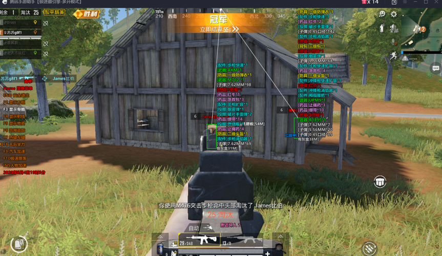 抖音和平精英飞机上唱歌